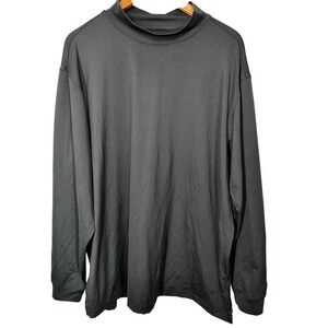 Walter Hagen Men's Black Long-Sleeved Activewear‎ Shirt Size XXL
